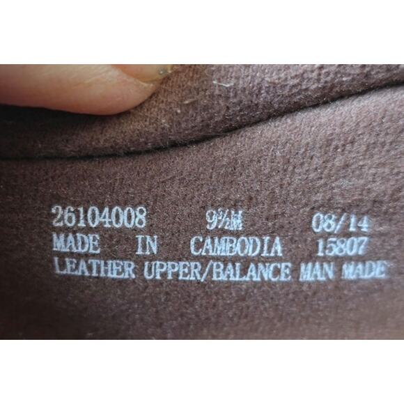 Women's Clarks Bendables Ashland Alpine Slip-On Loafers Brown Leather Womens 9.5 - Picture 8 of 8